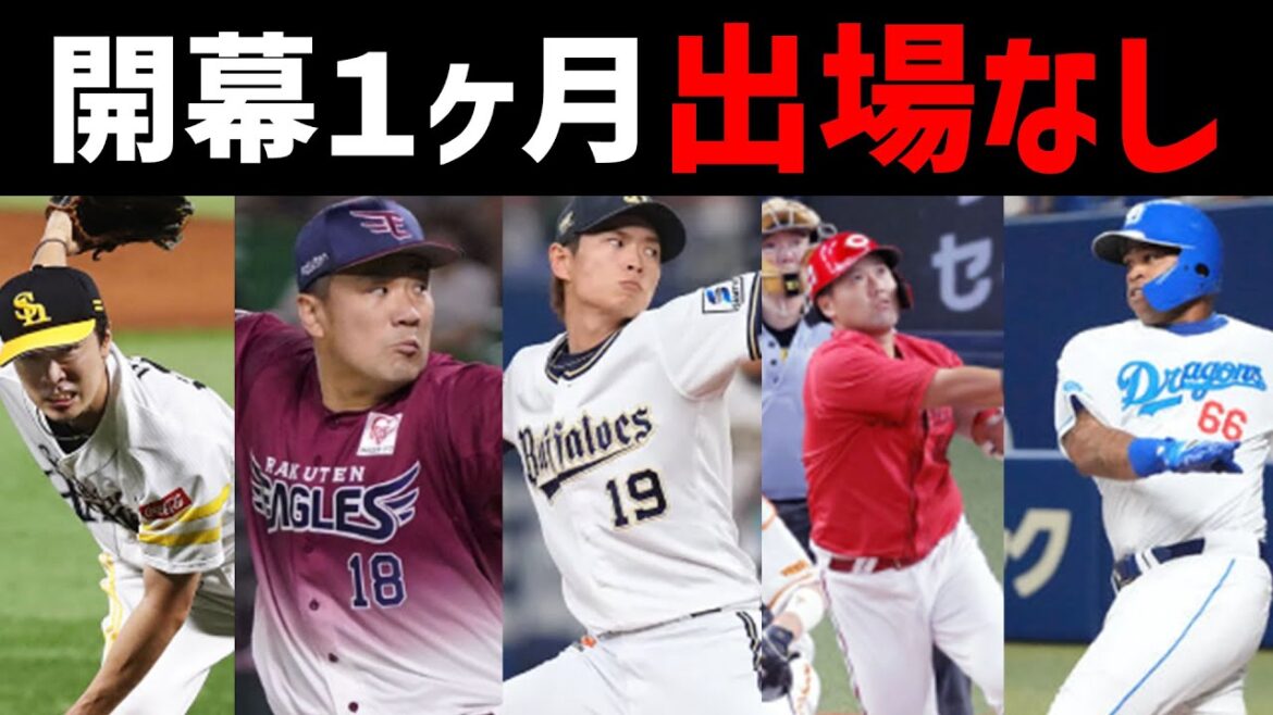 【大誤算】プロ野球、開幕1ヶ月をまさかの二軍となってしまった主力選手たち… 【大誤算】プロ野球、開幕1ヶ月をまさかの二軍となってしまった主力選手たち...