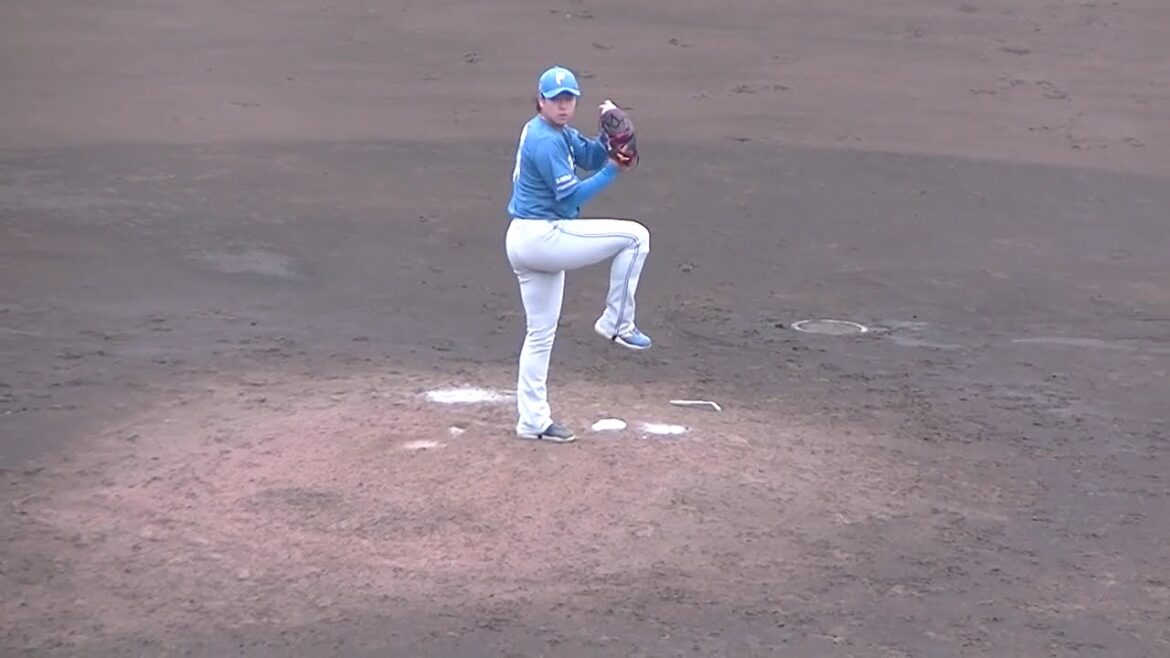 【野球選手フォーム集】日ハム堀瑞輝の投球フォーム（2024年4月18日  読売ジャイアンツ対 日本ハムファイターズ 2軍）