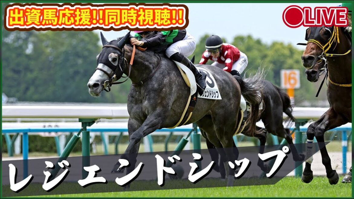【 #レジェンドシップ 】出資馬全力応援ライブ配信 ！京都８R_ダート1800m！チャンピオンヒルズで仕上げ直し2戦目はいかに？！好調デムーロさん頼む！目指せ馬券内！ #推し活最高