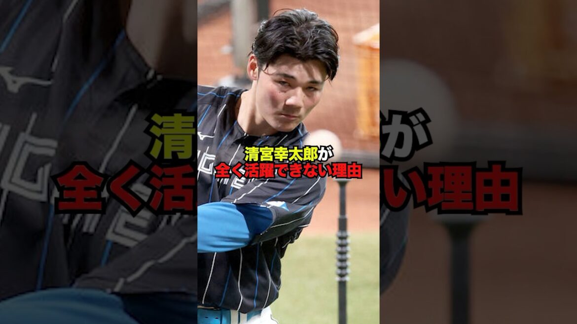 清宮幸太郎が全く活躍できない理由がヤバい