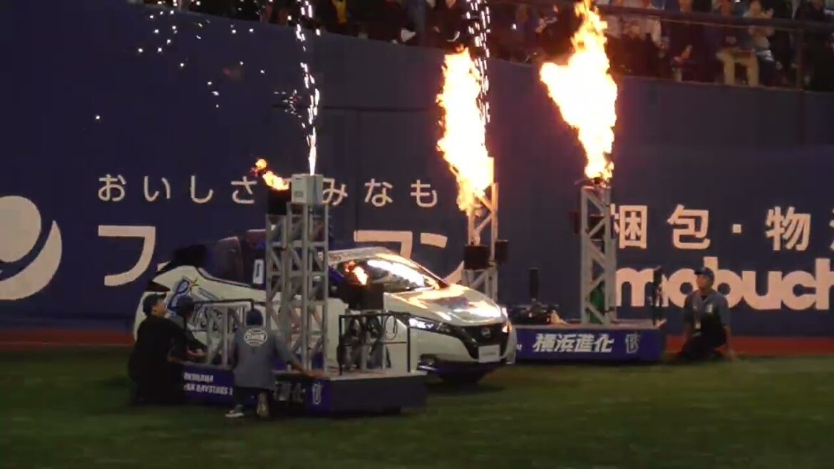 2024年4月26日 横浜DeNA ― 巨人  森原 康平 投手の入場