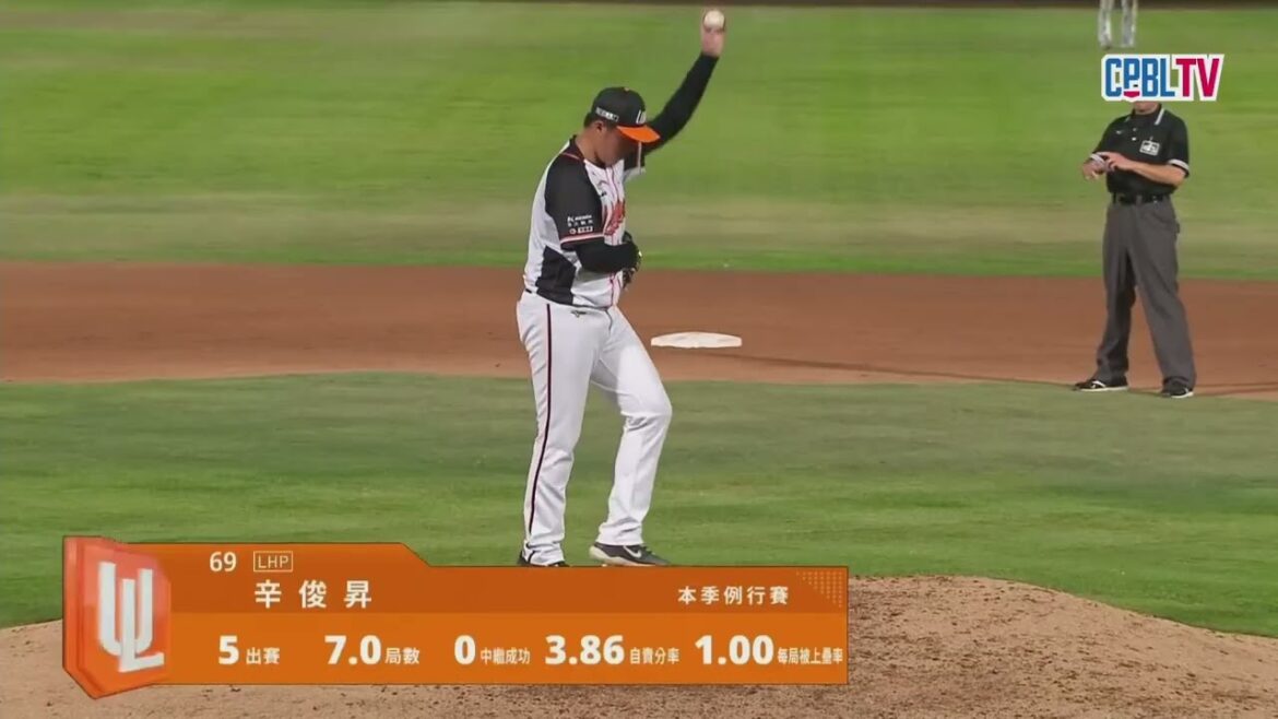 04/23 味全 VS 統一 七局上，味全展現韌性，在兩出局後靠著四壞與連續的安打，一口氣攻下三分!