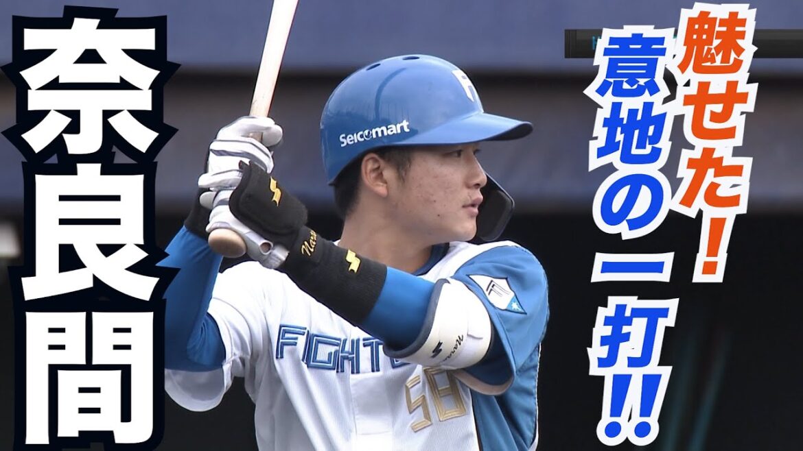 乱戦の中、奈良間 意地のタイムリー!　5/6 北海道日本ハムvs横浜DeNA～ファーム～ハイライト『GAORAプロ野球中継～ファーム～（北海道日本ハムファイターズ）