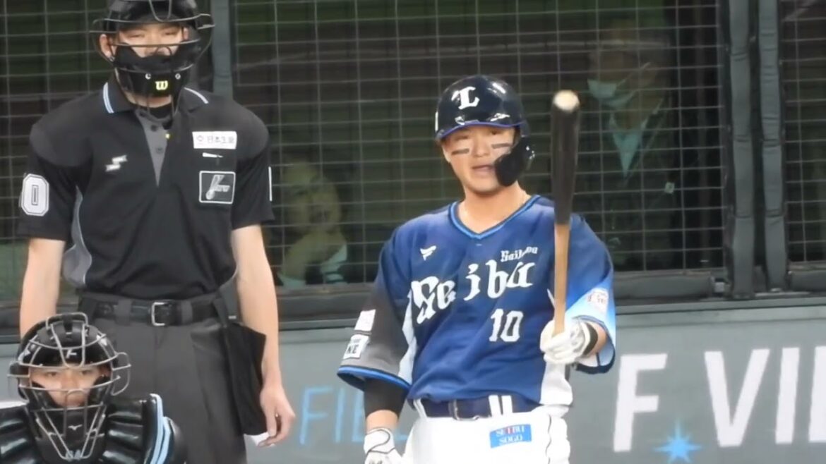 佐藤龍世が故郷北海道で大暴れの大活躍‼︎エスコンフィールド北海道　日本ハム対西武ライオンズ