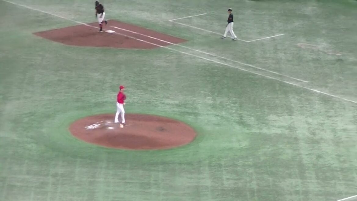 勝ち越されるピンチで坂本勇人を三振 島内颯太郎【 読売ジャイアンツ対 広島カープ2024年4月13日】