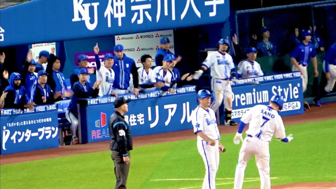 この後劇的なドラマが生まれるとは.. 徳さんが1番喜んでる！ 佐野恵太のタイムリーヒット！  横浜DeNAベイスターズ 2024/5/6