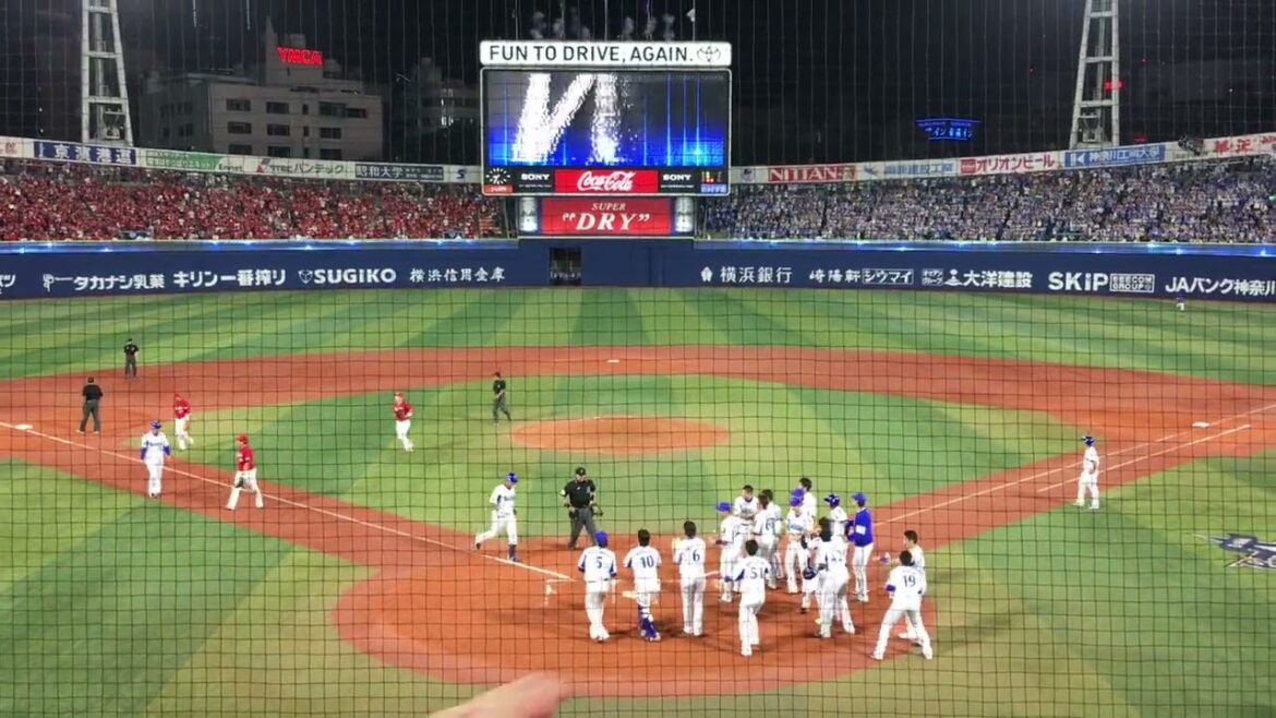 ホセ・ロペス サヨナラホームラン vs大瀬良大地（広島東洋カープ）横浜DeNAベイスターズ JOSE LOPEZ 上田佳範