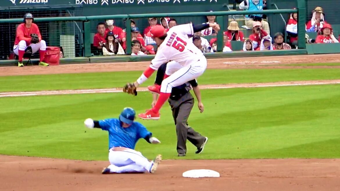 猛打賞の度会くんのヒット＆代走の神里和毅が今季初盗塁！ 横浜DeNAベイスターズ 2024/5/5