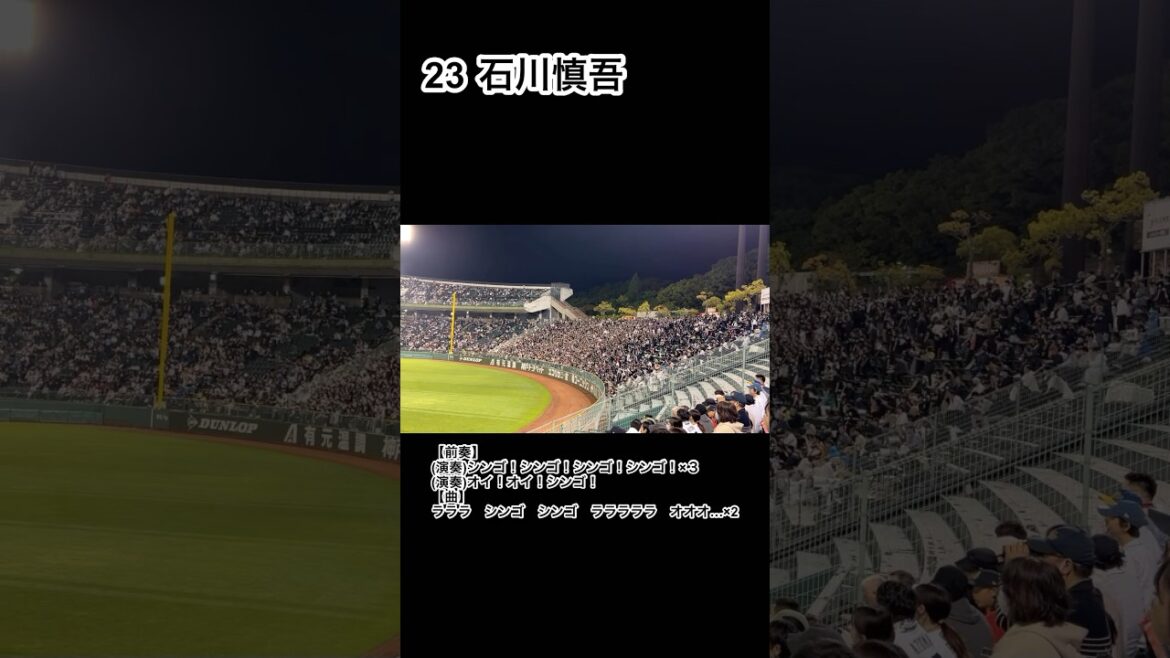 千葉ロッテマリーンズ石川慎吾応援歌#応援歌 #プロ野球 #千葉ロッテマリーンズ #石川慎吾