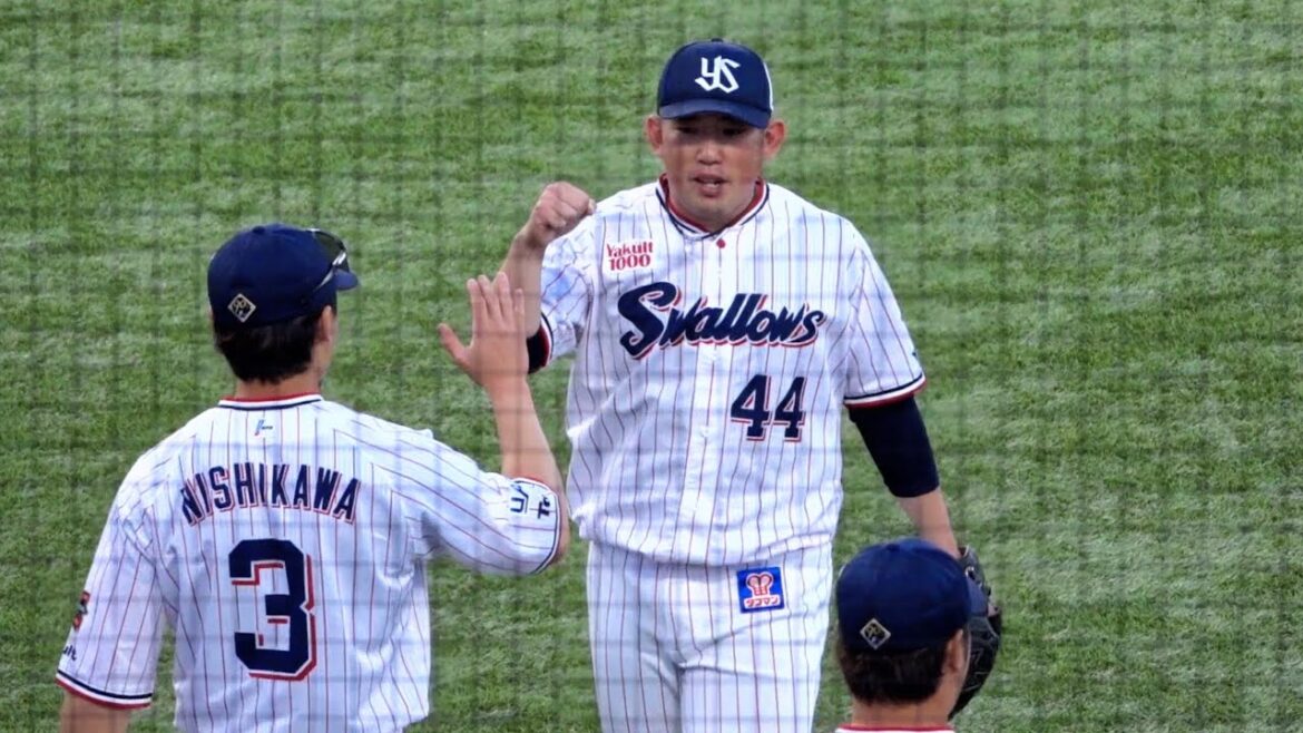 ピンチもありながらナイスリリーフの大西広樹が勝利投手！塩見のサヨナラホームラン呼び込んだ！2024/05/03 東京ヤクルトスワローズ