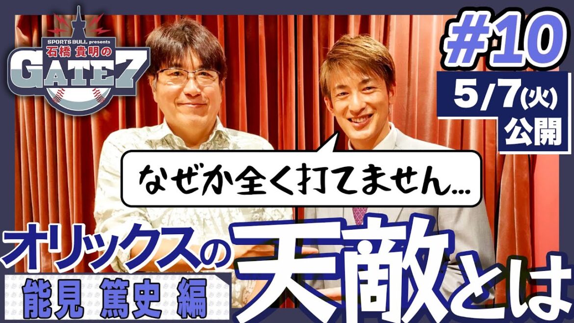 【オリックスには苦手なピッチャーがいます...】オリックスの打線と投手陣を徹底分析!!「石橋貴明のGATE7」