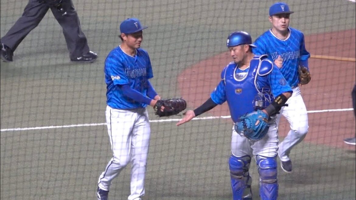 石田健大7回1失点の見事なピッチング！戸柱とハイタッチ！2024/05/01 横浜DeNAベイスターズ
