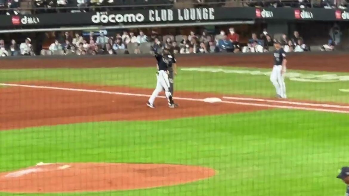 2024.04.28 日本ハムvsオリックス　宗佑磨　同点タイムリーヒット　エスコンフィールド北海道