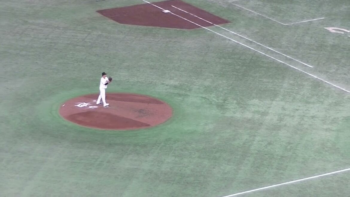 大勢〜後藤駿太をファーストゴロ【読売ジャイアンツ対 中日ドラゴンズ2024年4月25日】