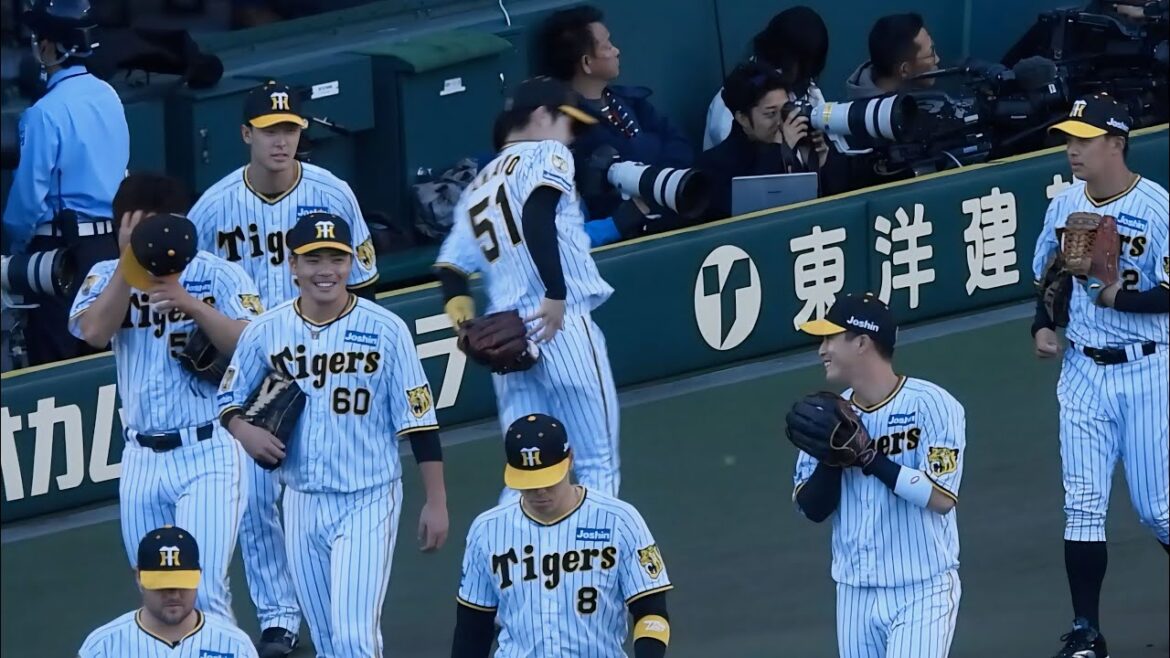 【しれっと神技披露】中野拓夢、遊び半分で華麗な一回転ジャンピング背面キャッチに成功してしまう 2024.5.8