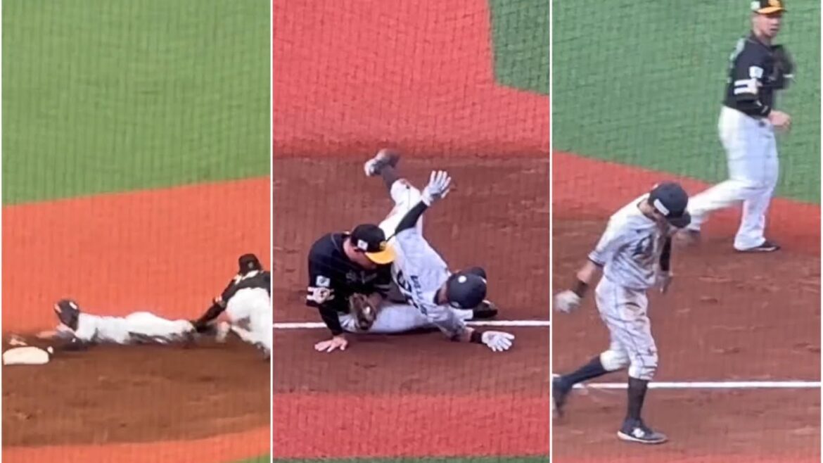 BS朝日の中継で解説の工藤公康さんが「100%成功でも行くべきではない」と疑問を呈した［2アウト2塁で四番バッター］の場面での三盗シーン【西武vsソフトバンク】2024/5/5