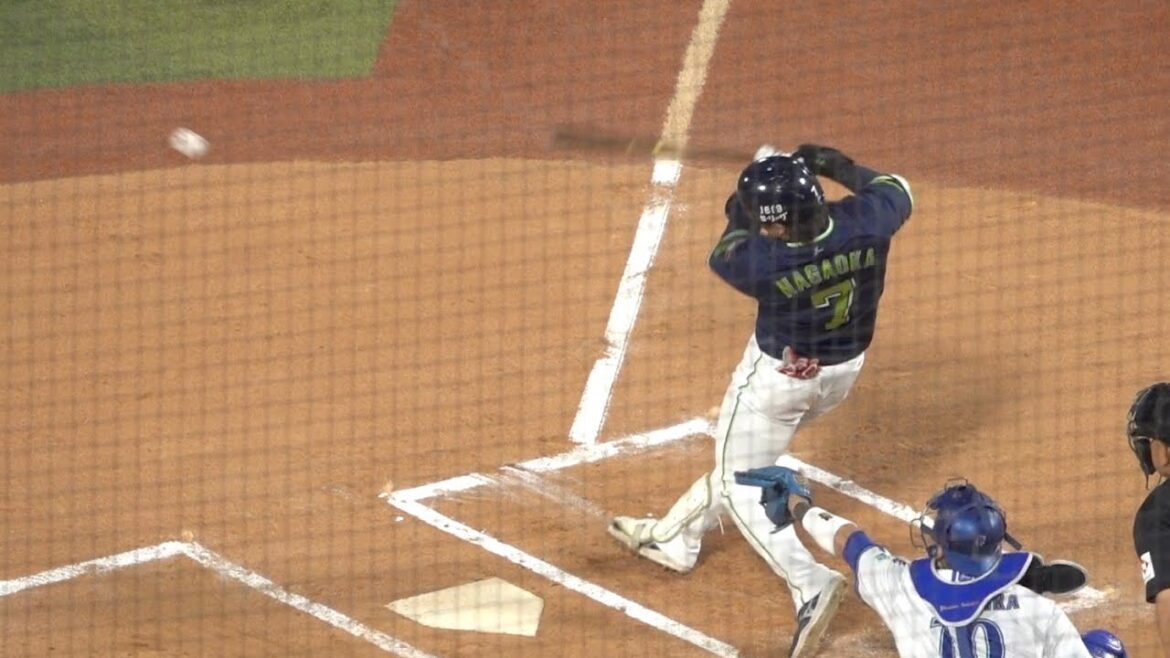 初回3点目！技アリな長岡秀樹のタイムリー！東京ヤクルトスワローズ 2024/05/08