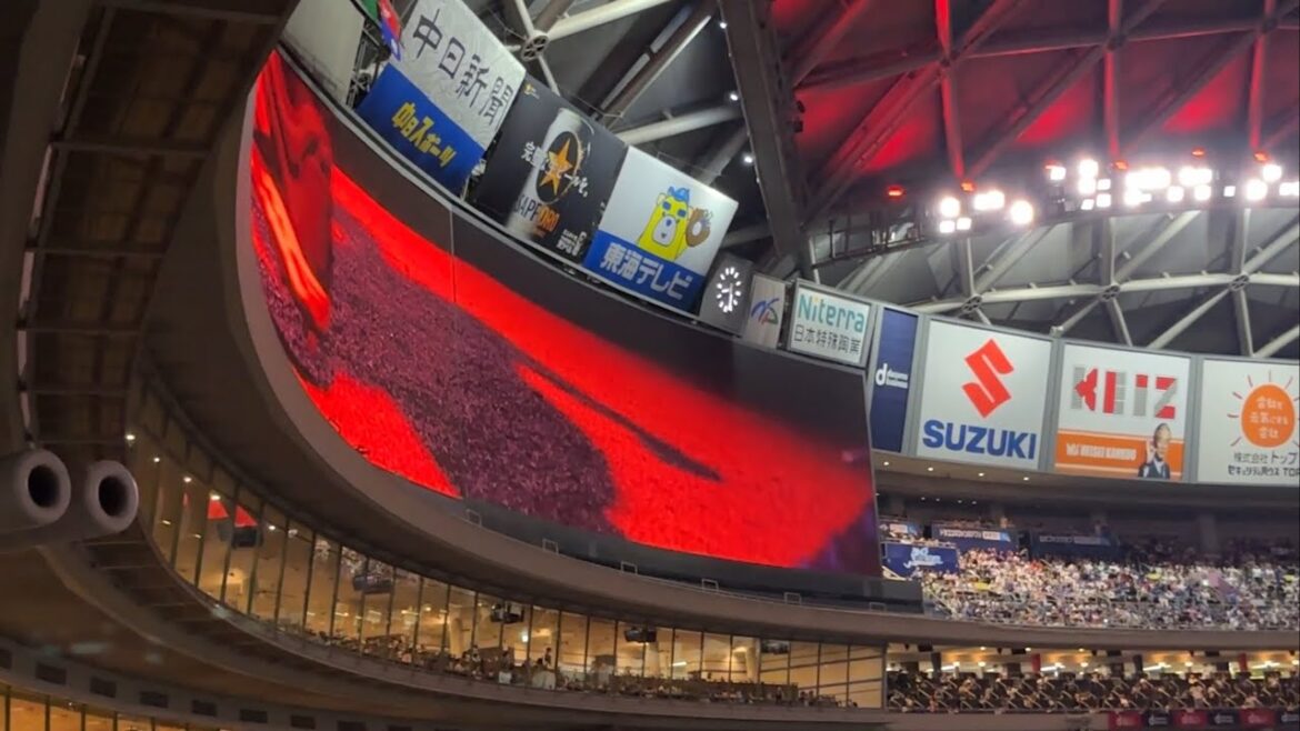 【相手に絶望を与える】中日ドラゴンズ ライデルマルティネス新演出(2024年ver)レフト視点