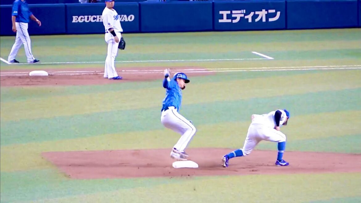 今年は走塁革命なのか！バッテリーの隙あらば盗塁決める大和！ 横浜DeNAベイスターズ 2024/4/30