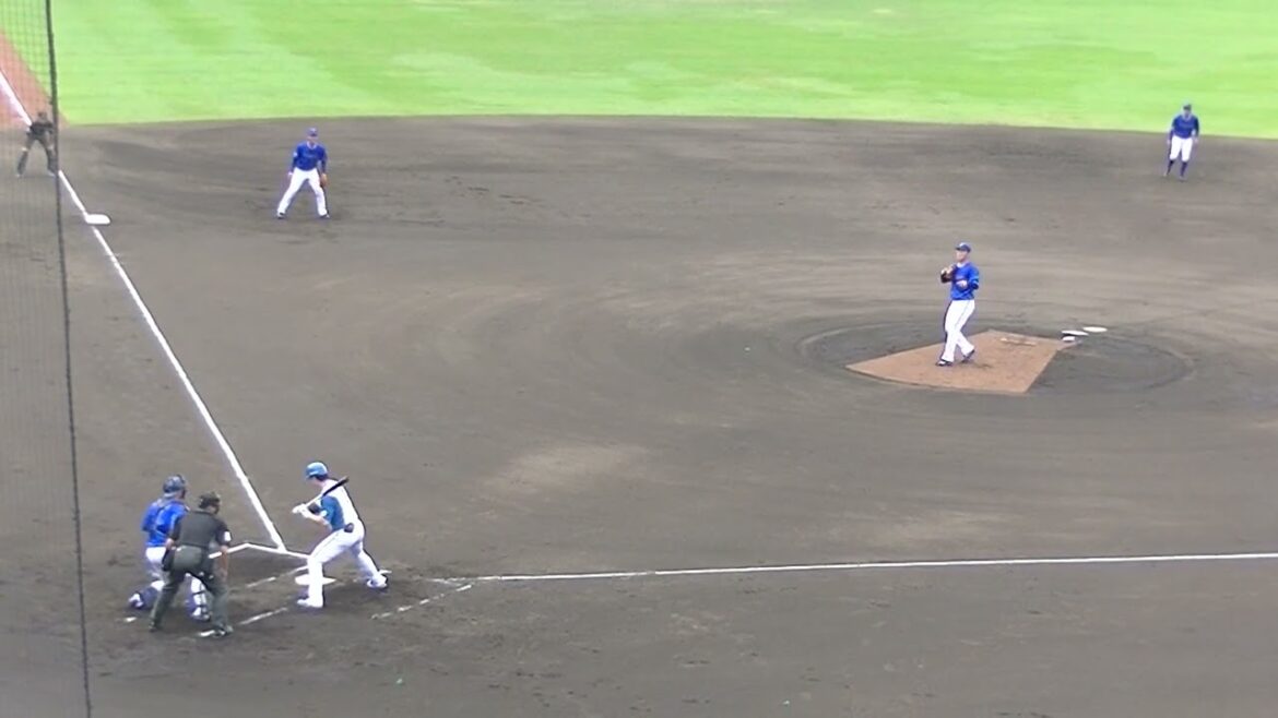 淺間大基を三振にとる横浜ルーキー 庄司陽斗（青森大）【日本ハムファイターズ対 横浜DeNAベイスターズ2024年5月8日】