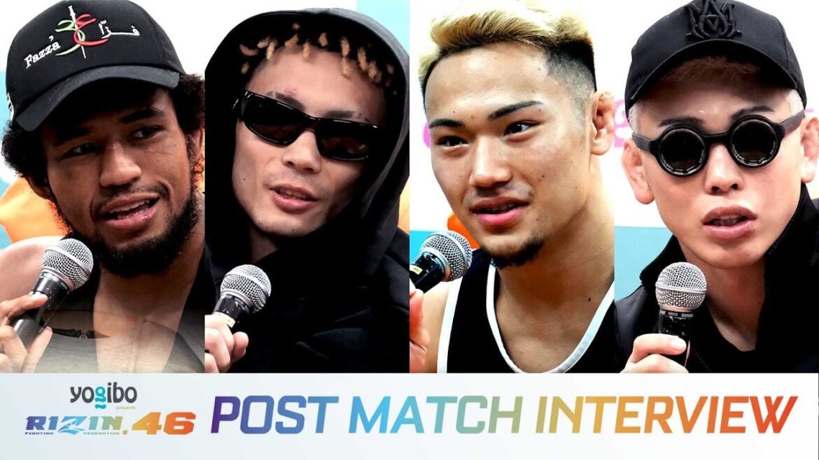 試合後インタビュー / Yogibo presents RIZIN.46