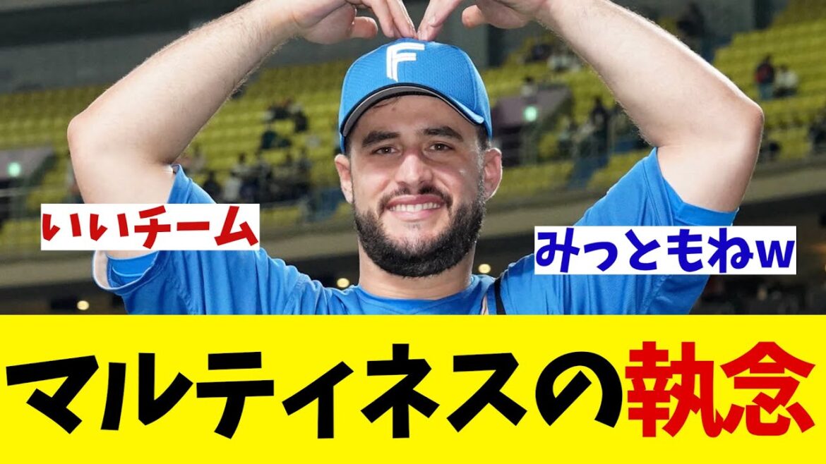 日本ハム・アリエルマルティネスが見せた勝利への執念・・・【野球情報】【2ch 5ch】【なんJ なんG反応】