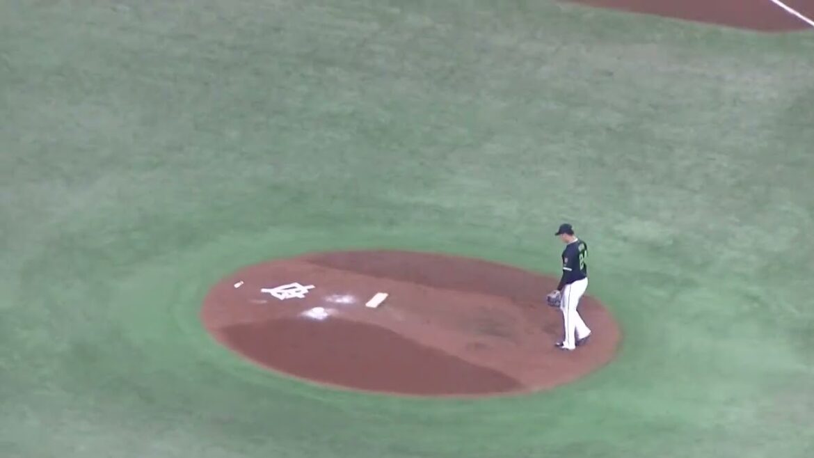 星知弥 ジャイアンツ岸田行倫をサードゴロ（2024年4月30日 読売ジャイアンツ対 ヤクルトスワローズ）