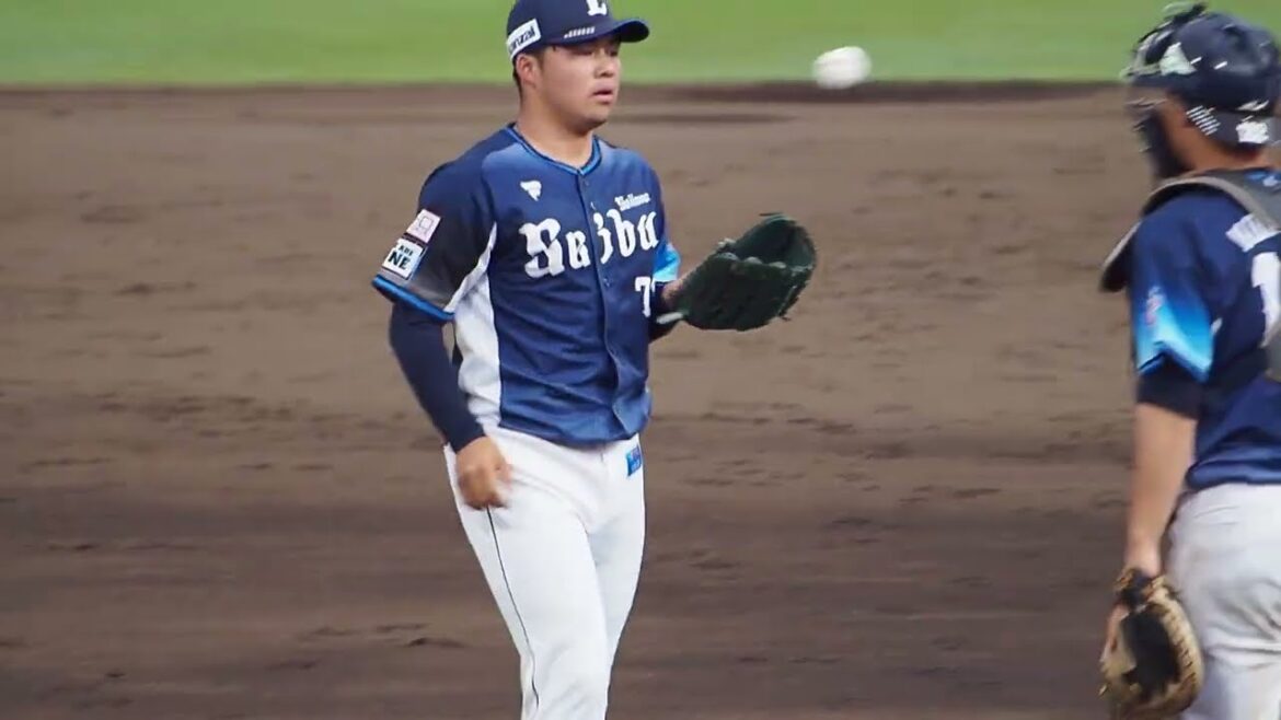 2024.04.30 読売-埼玉西武(ジャイアンツ) 豆田泰志 投球シーン