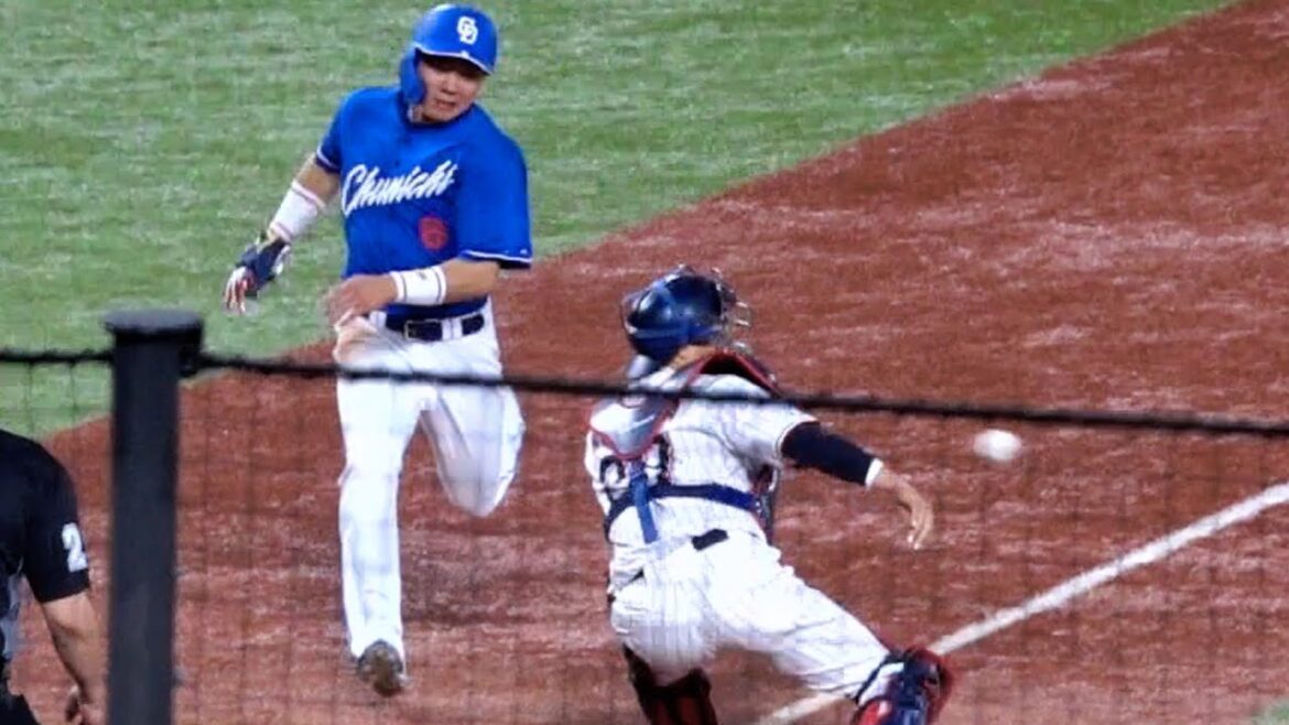 キャッチャーかわして大島洋平の見事なホーム生還！村松開人の2点タイムリーヒット！2024/05/04 中日ドラゴンズ