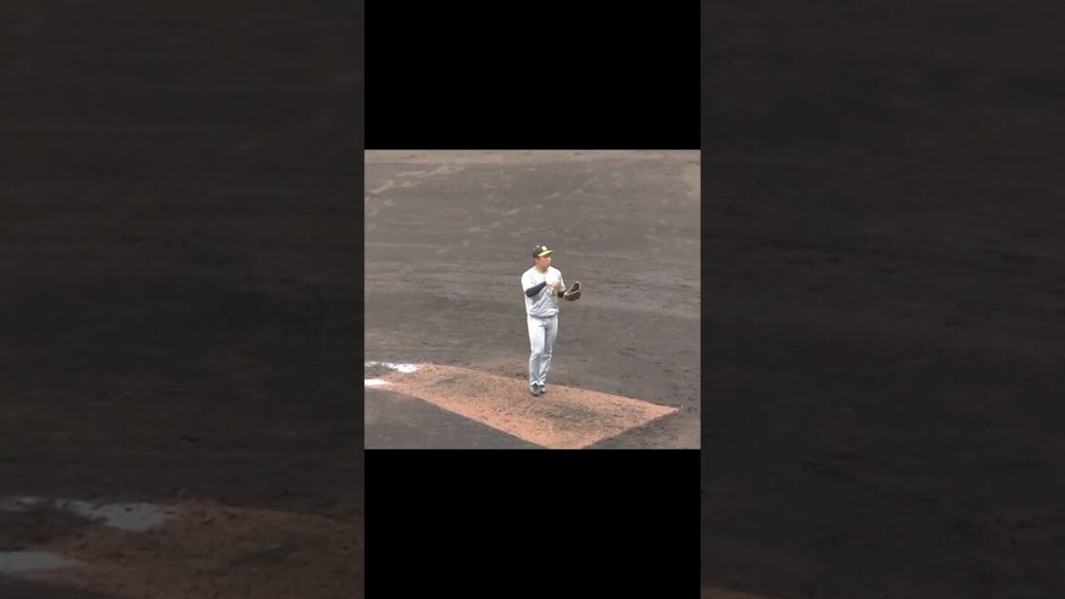 タイガース石井大智の2024年 投球フォーム【オープン戦 読売ジャイアンツ対 阪神タイガース2024年2月23日】