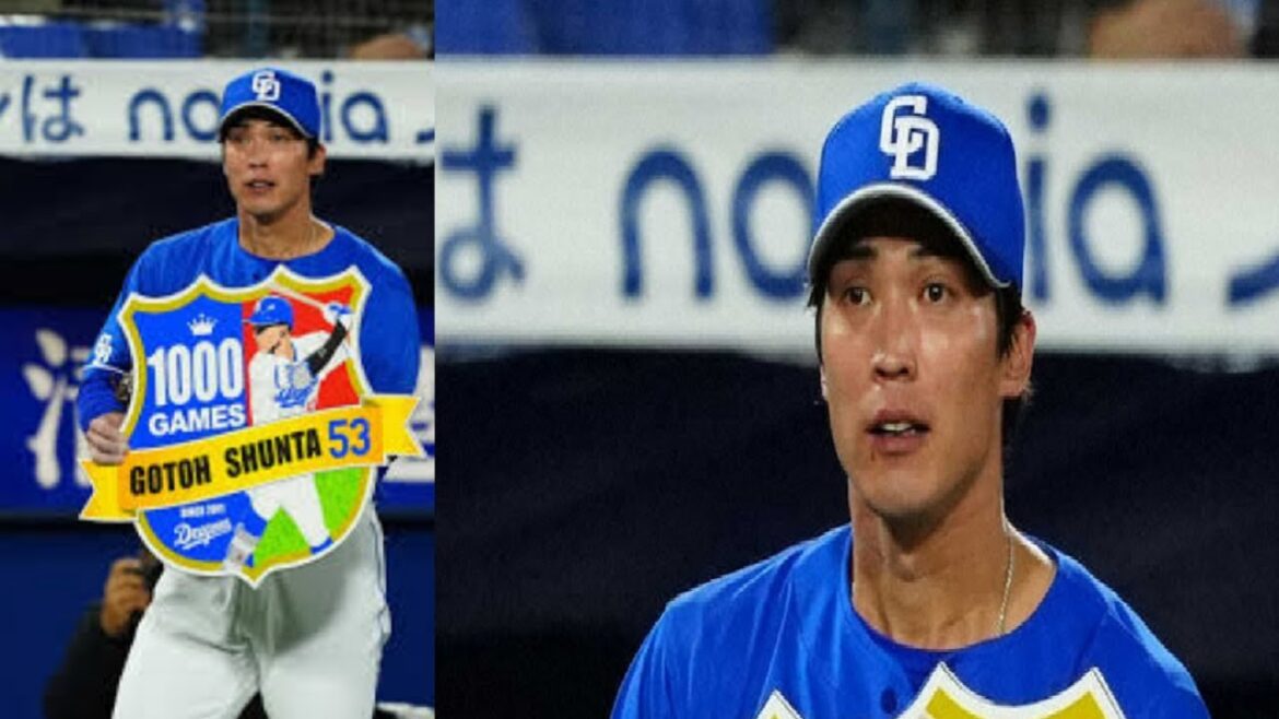 ⚾中日・後藤駿太は“雑音”なぞ気にしない　チームの勝利だけを考え積み上げた通算1000試合出場 🧢