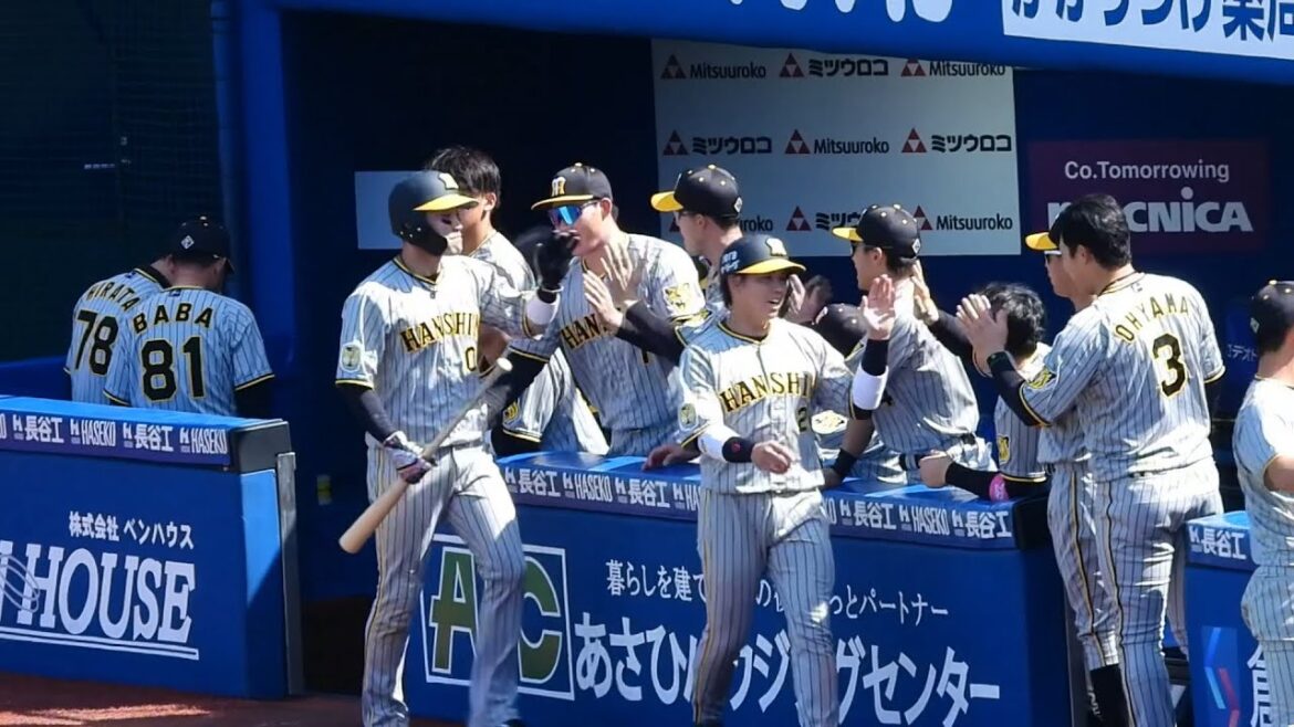 【繋がる猛虎打線】木浪が！近本が！1イニング4安打集中で一挙3得点！2024.5.11