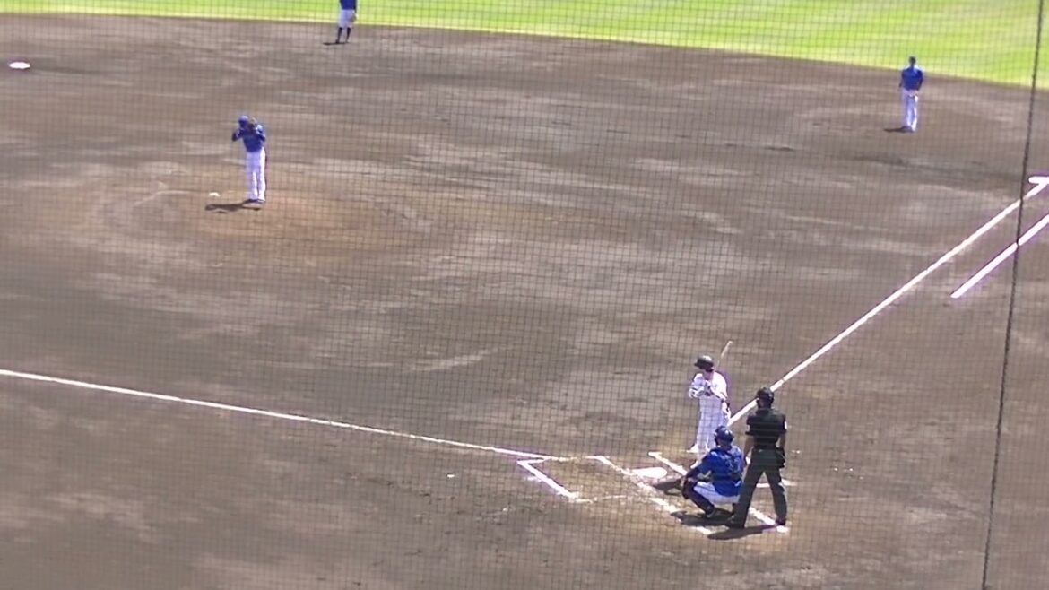 巨人 重信慎之介を三振にとる石田裕太郎（2024年5月10日 読売ジャイアンツ対 横浜DeNAベイスターズ）