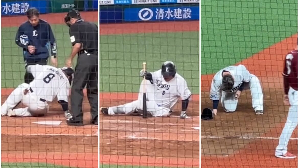 【ベッケン受難の日？】渡部健人が何度も倒れる【西武vs楽天】2024/5/10