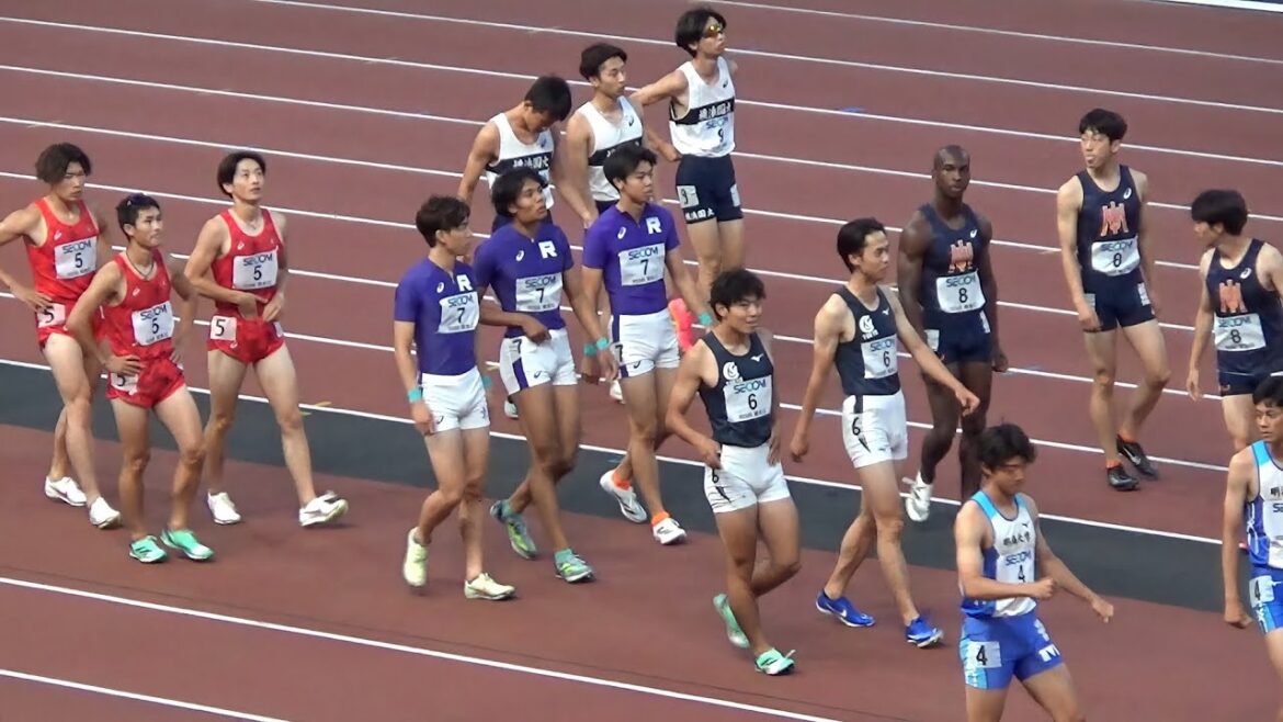 予選 2部 男子リレー 4x400m 関東インカレ陸上2024 予選 2部 男子リレー 4x400m 関東インカレ陸上2024