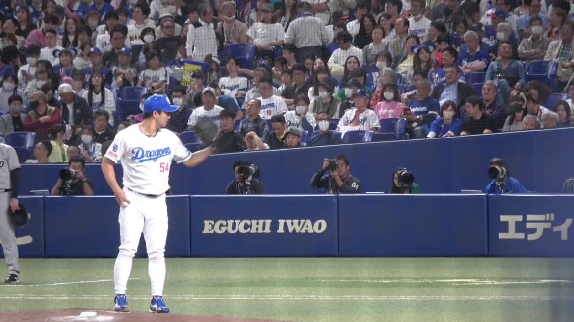 中日ドラゴンズ 藤嶋健人投手 投球練習 2024/5/7 VS 読売巨人軍 ジャイアンツ