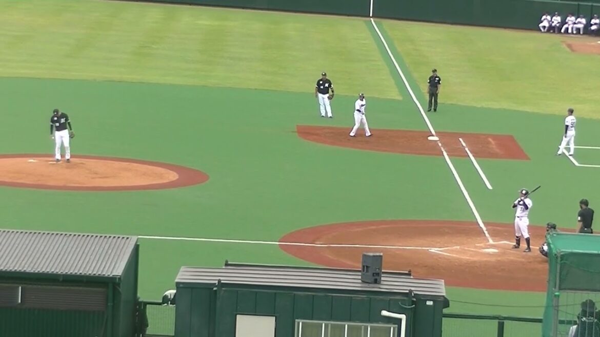 ピンチで中森俊介〜スワローズ山崎晃太郎を打ち取る2024年5月12日  ヤクルトスワローズ対ロッテマリーンズ