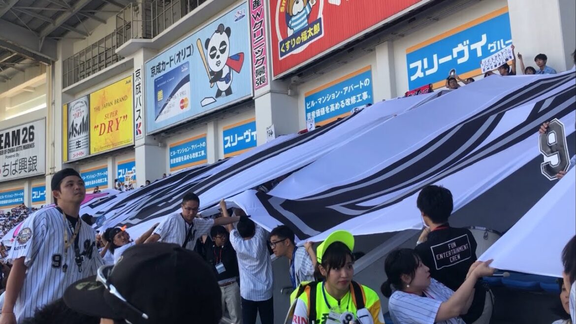 福浦和也引退試合 試合開始テーマ、星に願いを  2019/9/23 ロッテ vs ファイターズ #chibalotte