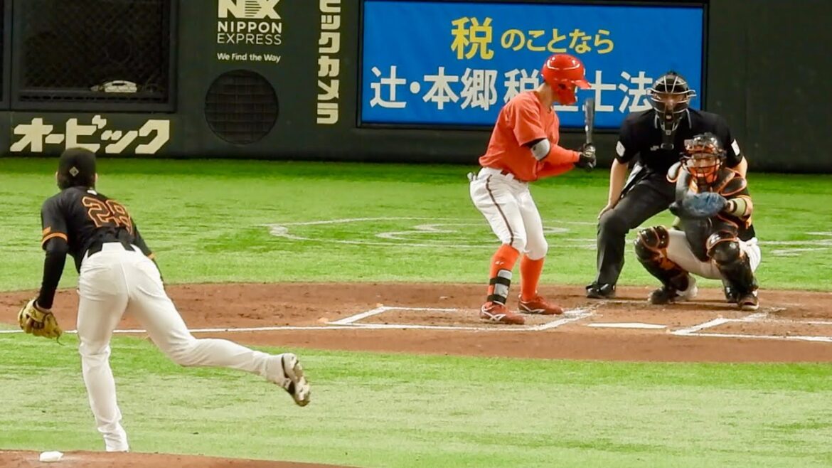 小林誠司の気持ち良すぎる捕球　女性ファンも大歓喜でグッズも飛ぶように売れる【巨人対広島】小林＆高橋礼バッテリーの素晴らしい投球　2024/4/14(日)