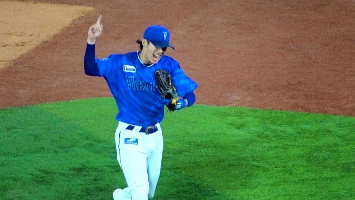 笑顔しか似合わん！度会隆輝会心のハイタッチ！満塁ホームランで勝利！森唯斗へ移籍後初勝利のウイニングボール！2024/04/26 横浜DeNAベイスターズ