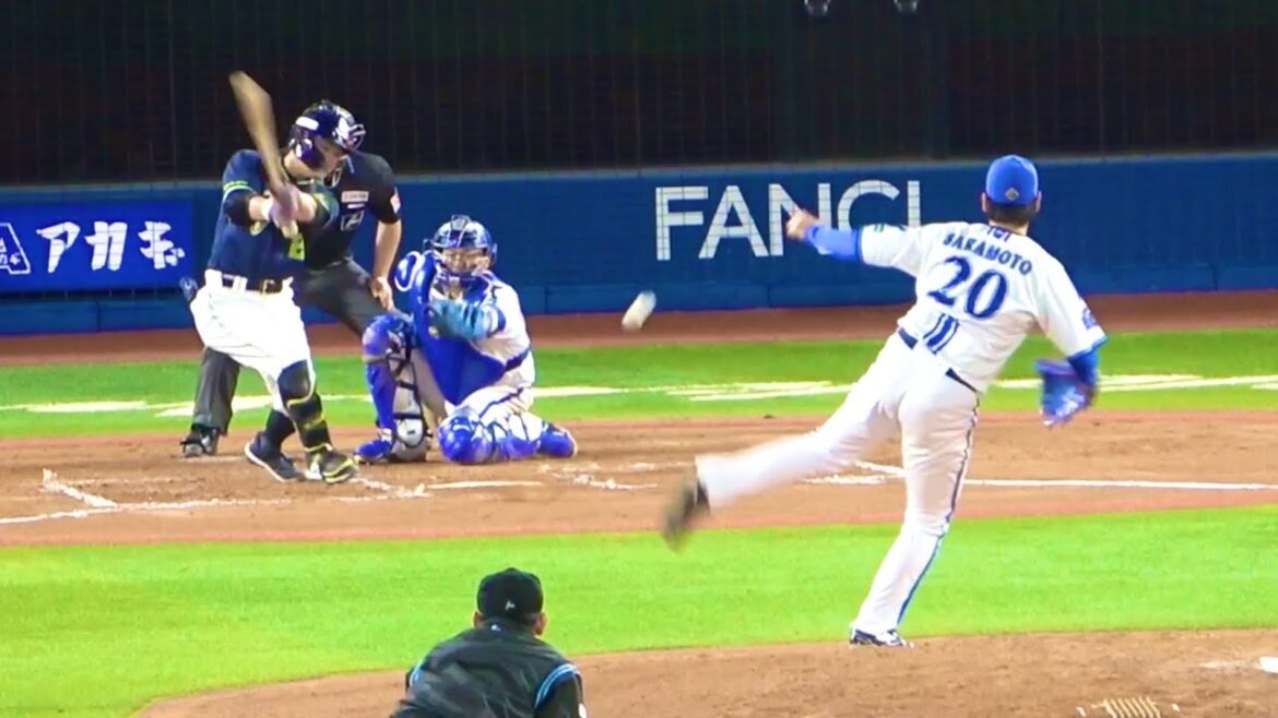 今季初登板の坂本裕哉が青木をゲッツーに仕留め、見事な火消し！ 横浜DeNAベイスターズ 2024/5/8