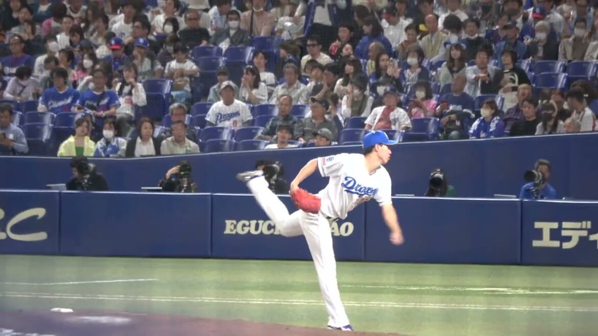 中日ドラゴンズ 橋本侑樹投手 投球練習 2024/5/7 VS 読売巨人軍 ジャイアンツ