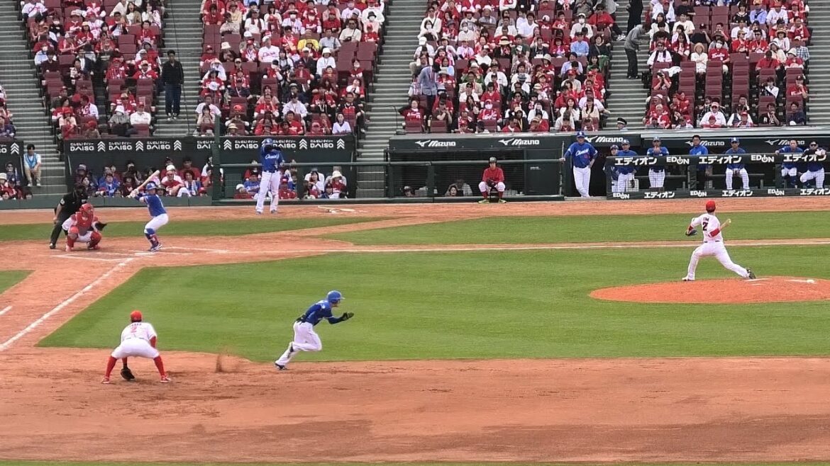 【これはセーフにならないと…】ファーストが1塁ベースを離れた状態で盗塁を試みる尾田剛樹選手！しかしアウトになってしまう…2024/05/11