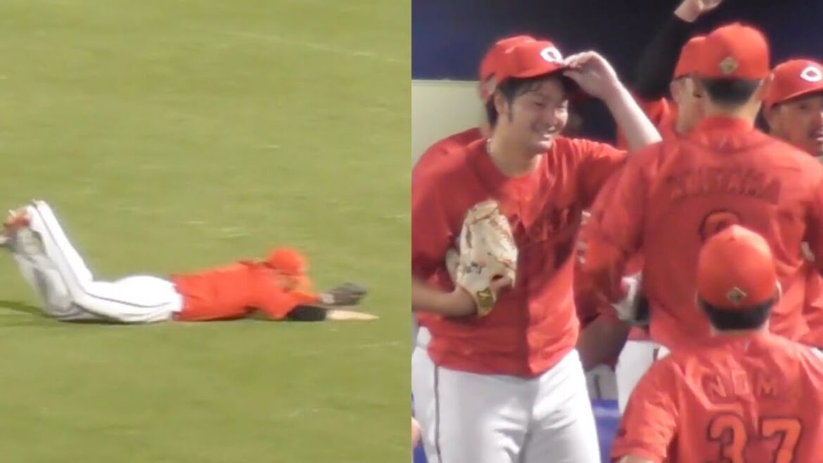 二死満塁のピンチを救う秋山翔吾のダイビングキャッチ！2024年5月14日