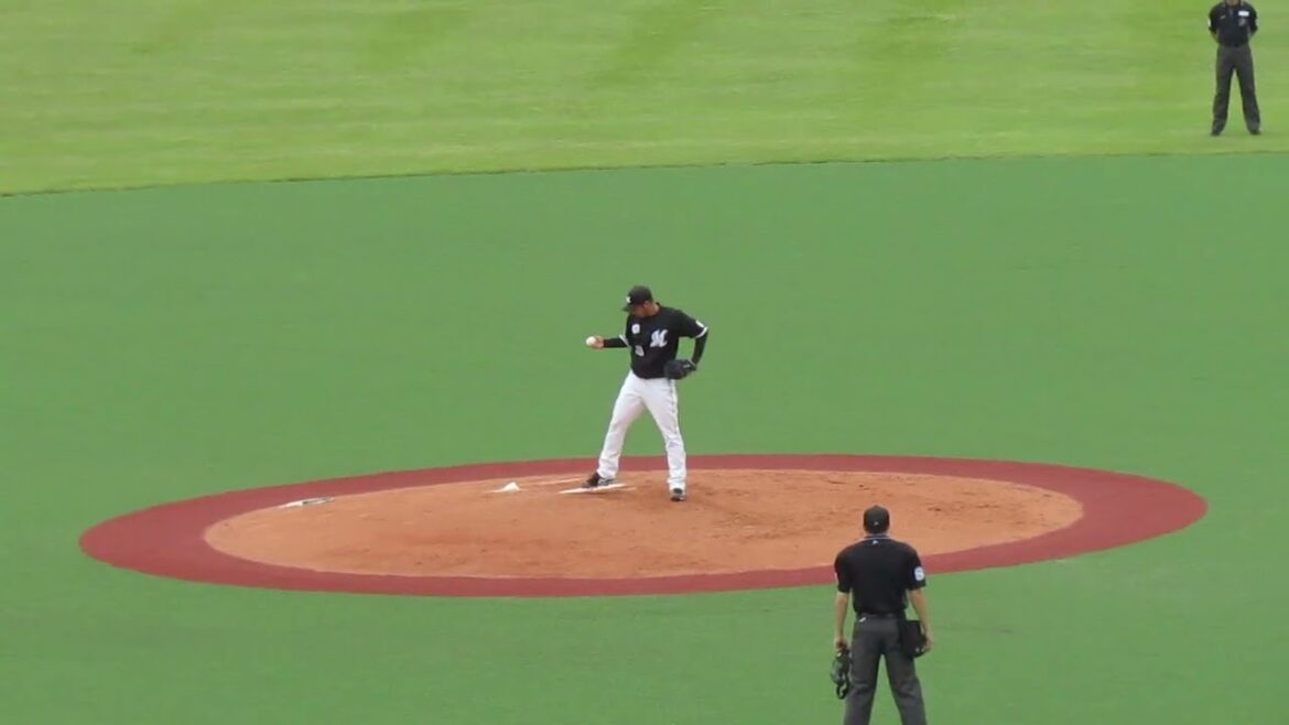 マリーンズ東條大樹ピッチングフォーム＜2軍・ヤクルトスワローズ対 千葉ロッテマリーンズ  2024年5月12日＞