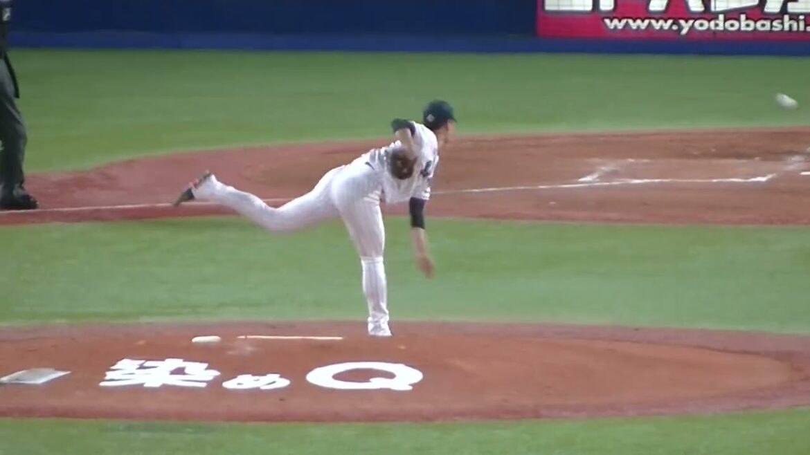 【スワローズ】高橋奎二の投球フォーム2024年4月11日