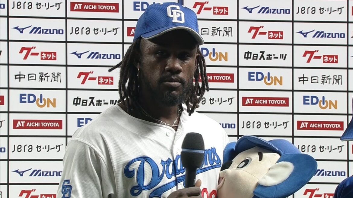 4/17 東京ヤクルト戦 ヒーローインタビュー カリステ選手