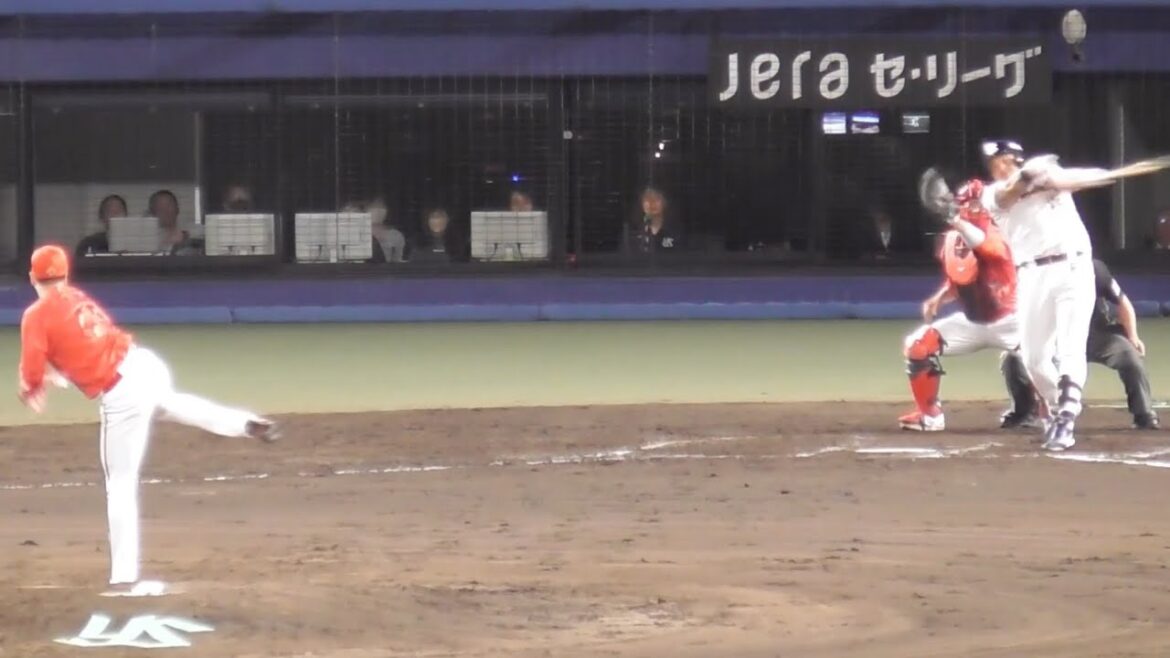 島内颯太郎、圧巻の13球！8回、村上、サンタナ、オスナを2奪三振の投球ハイライト！2024年5月14日