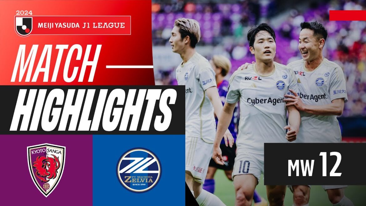 Zelvia dazzle! | Kyoto Sanga F.C. 0-3 FC Machida Zelvia | 2024 J1 LEAGUE HIGHLIGHTS | MW 12