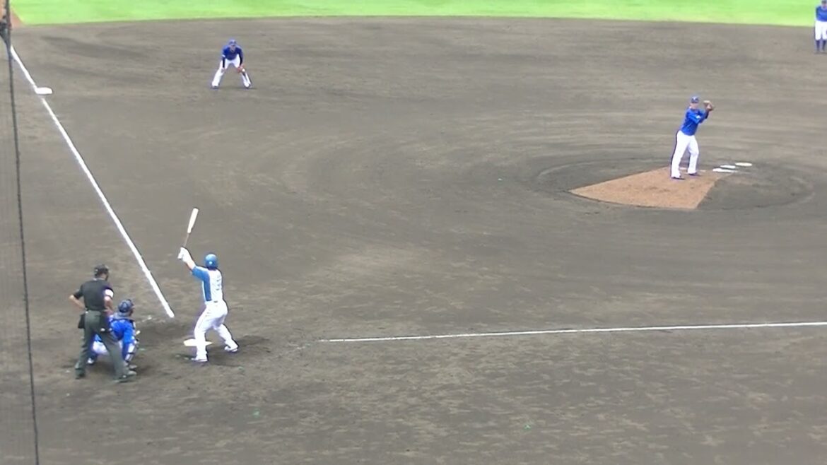 福田光輝をファーストゴロに打ち取る庄司陽斗【日本ハムファイターズ対 横浜DeNAベイスターズ2024年5月8日】